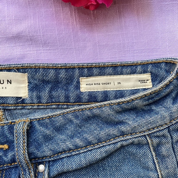 Pacsun festival short w side tie lace up detail - Picture 4 of 5